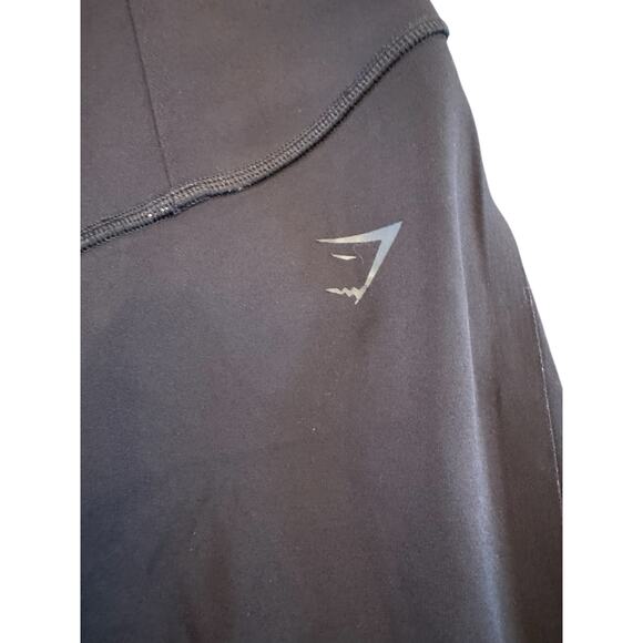 Gymshark XS Black Capri Workout Leggings - Picture 3 of 7